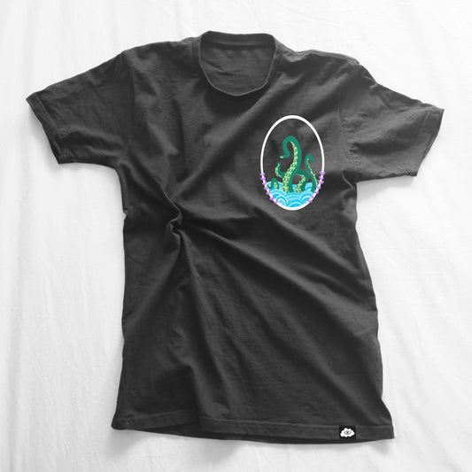 Octopus Tentacles Pocket Heavy Weight Premium T-Shirt