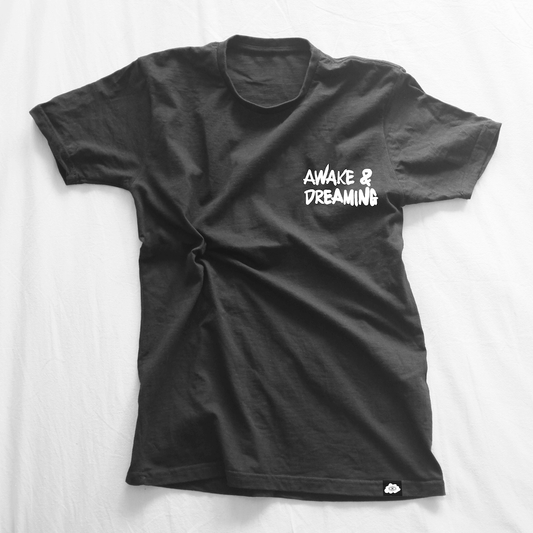 Awake and Dreaming Brand Pocket Heavy Weight Premium T-Shirt