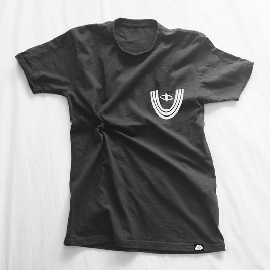 Inverted Rainbow Eye Pocket Heavy Weight Premium T-Shirt