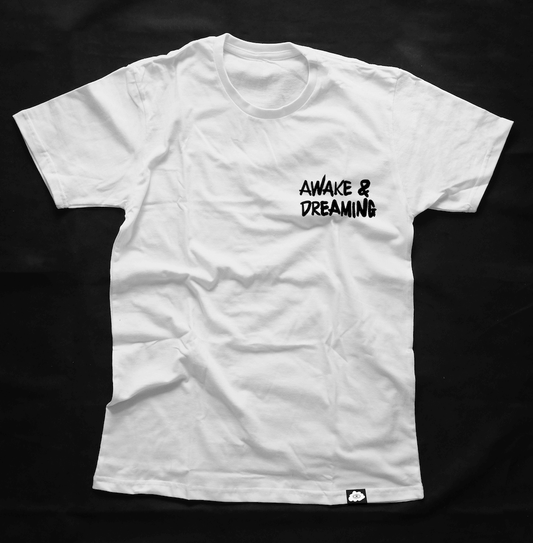 Awake and Dreaming Brand Pocket Heavy Weight Premium T-Shirt